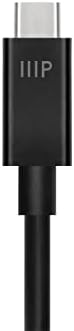 Monoprice Thunderbolt 4 כבל - 1 מטר | אינטל מוסמך, USB4 מוסמך, 40 ג'יגה -ביט לשנייה, 240W PD EPR, 8K Ultra